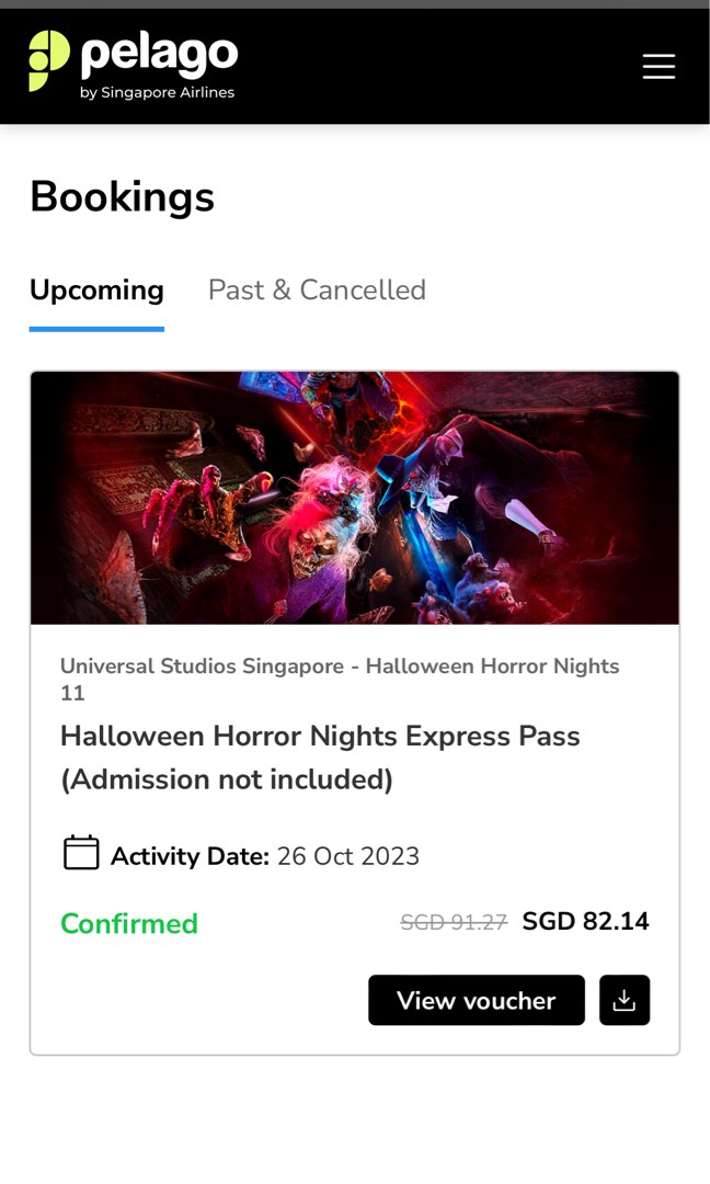 Halloween Horror Nights, Tickets & Vouchers, Event Tickets on Carousell