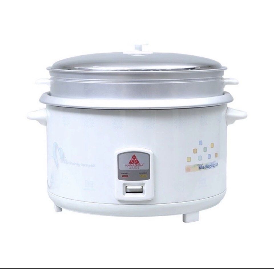 Hanabishi Rice Cooker 50 cups HHRC100FS, TV & Home Appliances, Kitchen