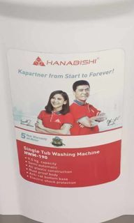 Hanabishi Washing Machine 9kg