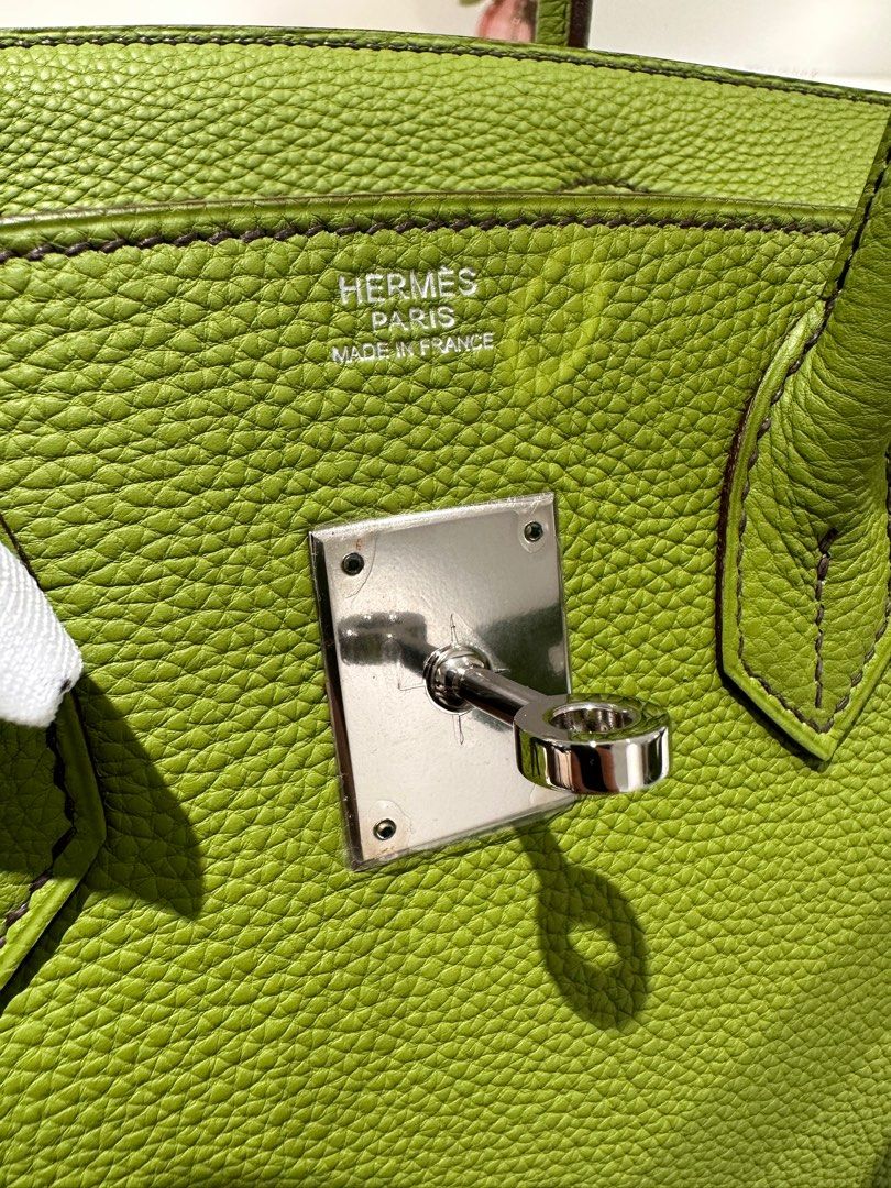 Hermes Birkin 30 Vert Anis Togo PHW #Q SKL1210 – LuxuryPromise