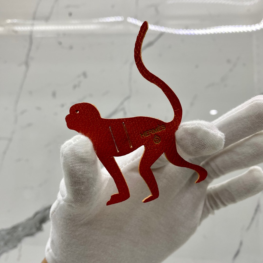 HERMES PETIT H MONKEY CHARM 237028892 ,, Luxury, Accessories on