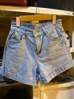 High waist Denim Shorts