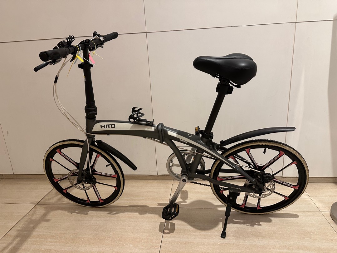 Folding bike 22 inch wheels deals