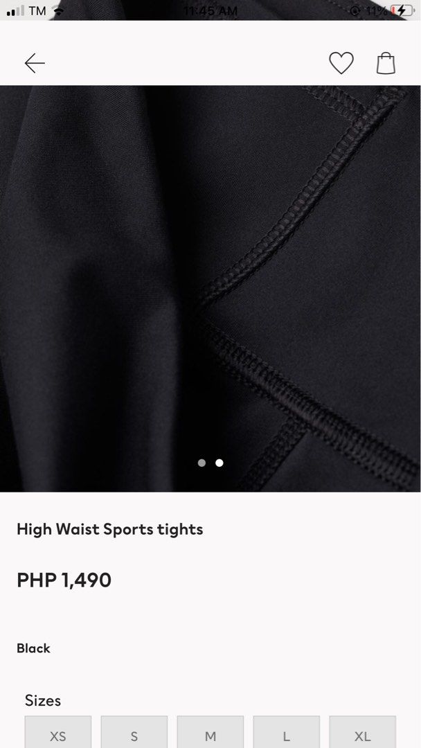 H M HW Tights Women s Fashion Activewear on Carousell