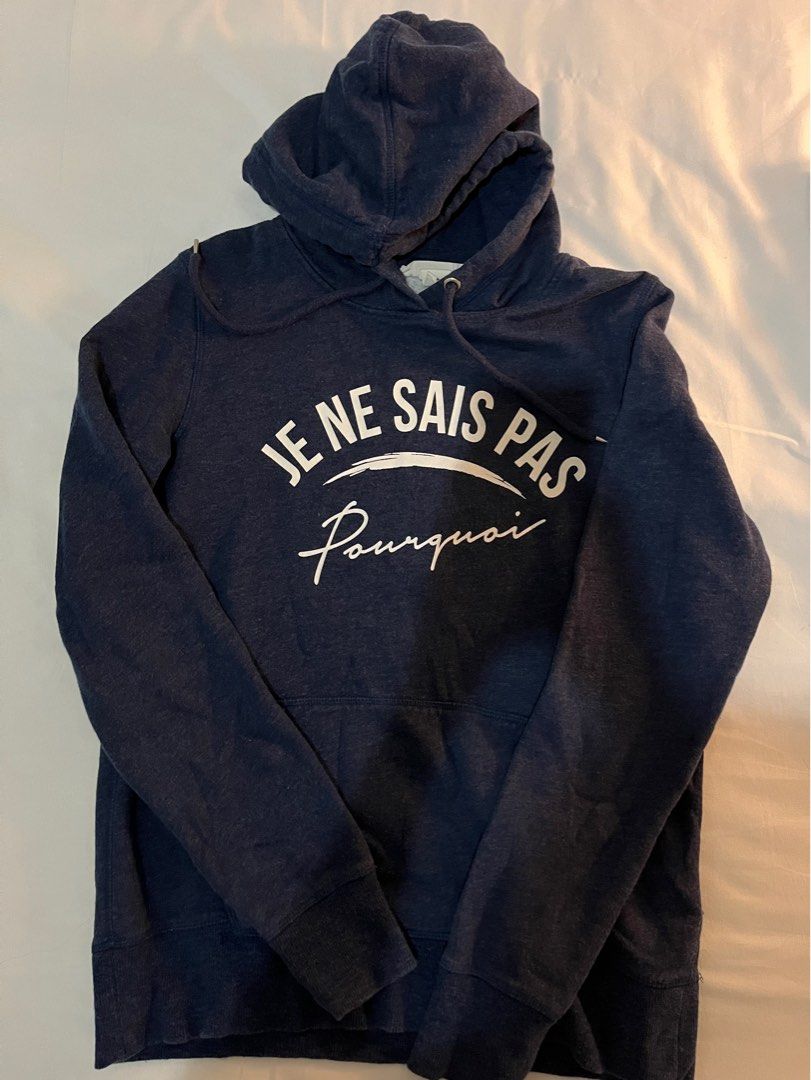 H&m navy blue hoodie clearance