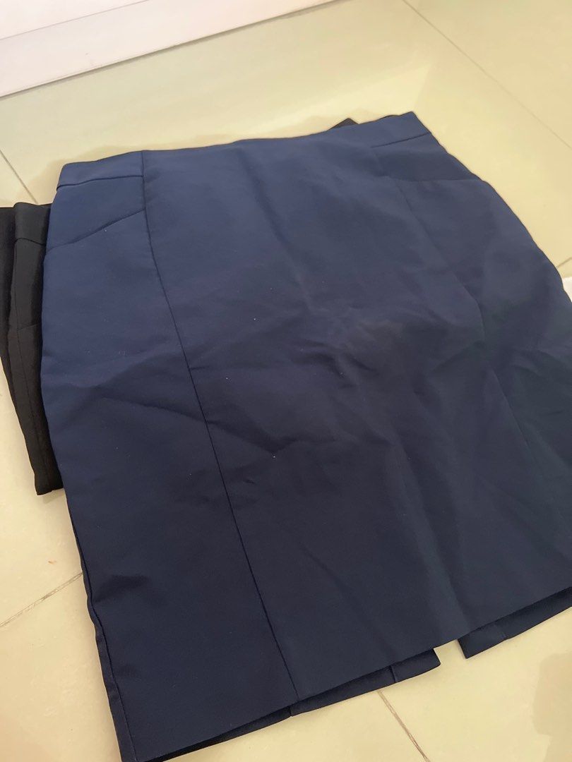 Office skirts with on sale pockets