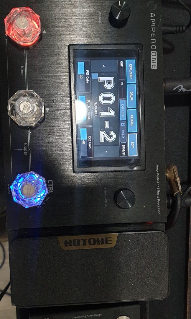 Hotone Ampero One MP-80 + Ampero Switch+ Paid IR's, Hobbies & Toys ...