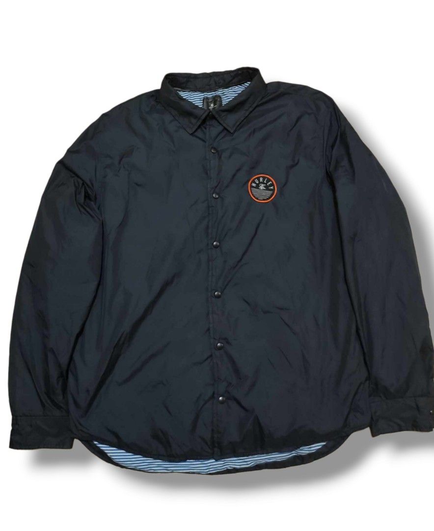 HURLEY COACH JACKET BLACK