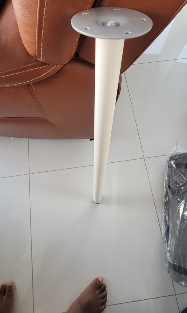 Ikea Aidils legs for table, Furniture & Home Living, Furniture, Other