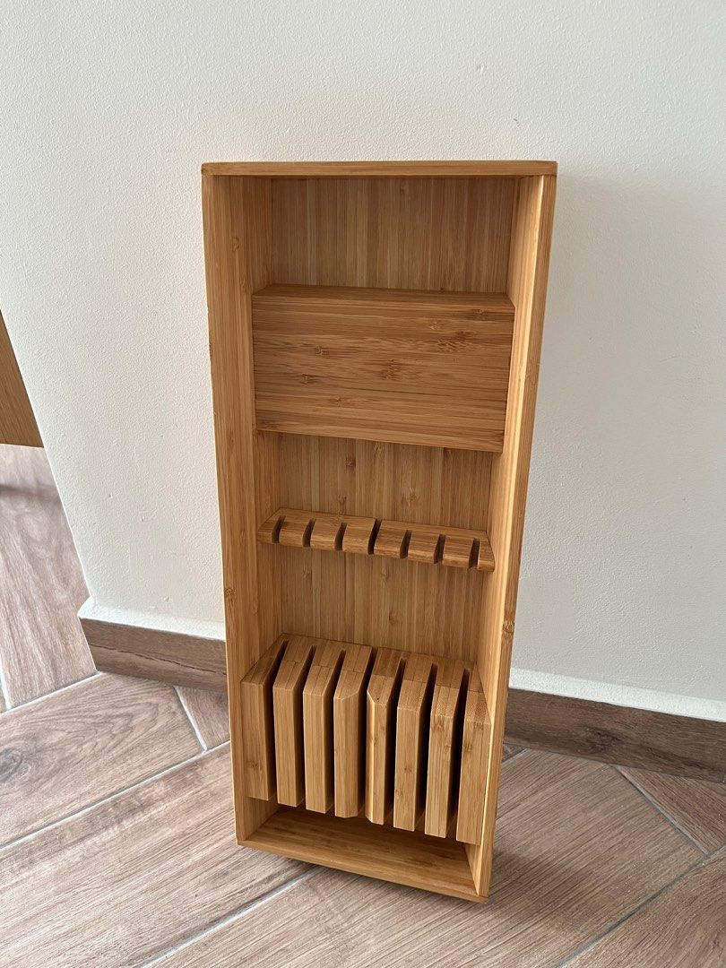 Ikea bamboo knife holder, Furniture & Home Living, Furniture, Other