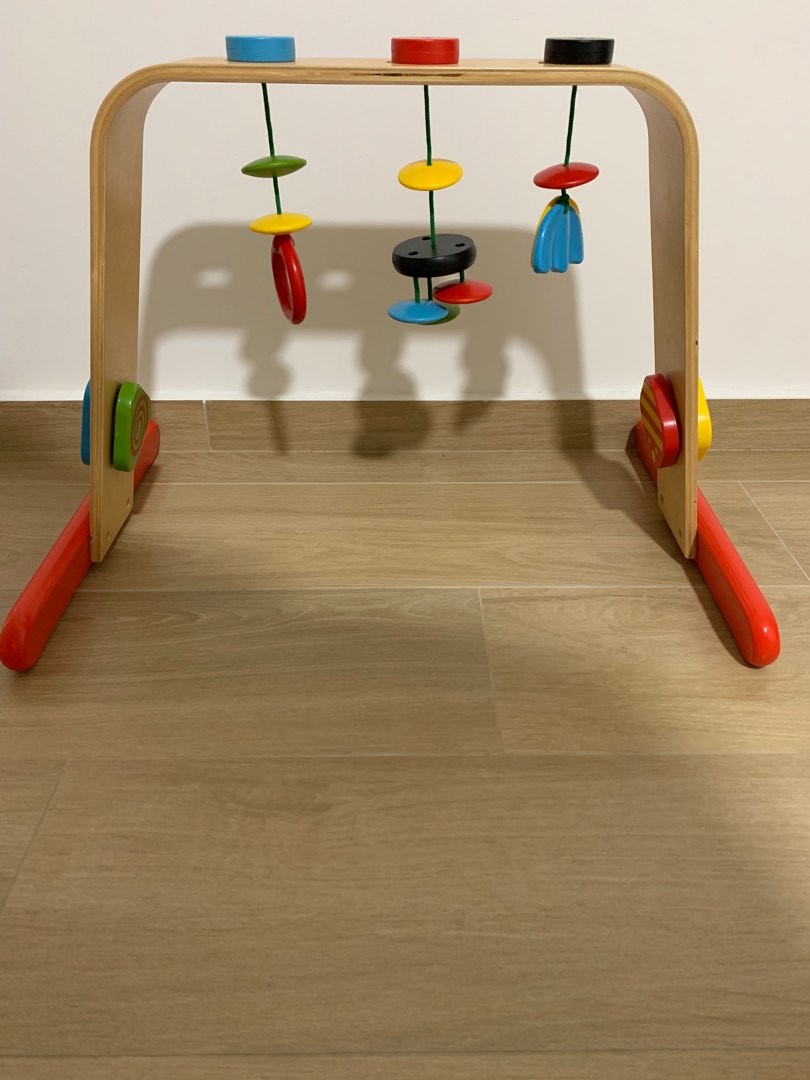 Wooden play gym ikea sale