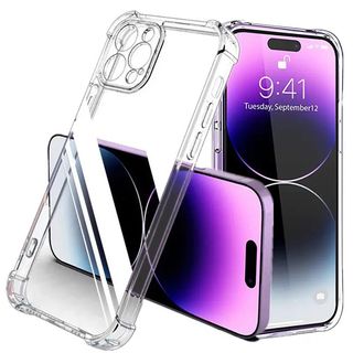 XClear (4 in 1 Bundle) For iPhone 14 Plus : 3-Pack Screen Protector & 1pc  Clear Case - Clear 