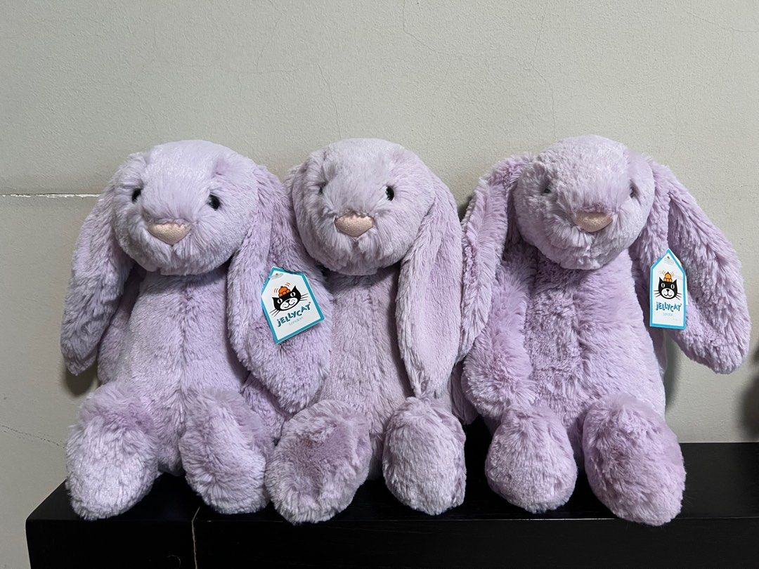 Jellycat Medium Hyacinth Bunny BNWT BNWOT