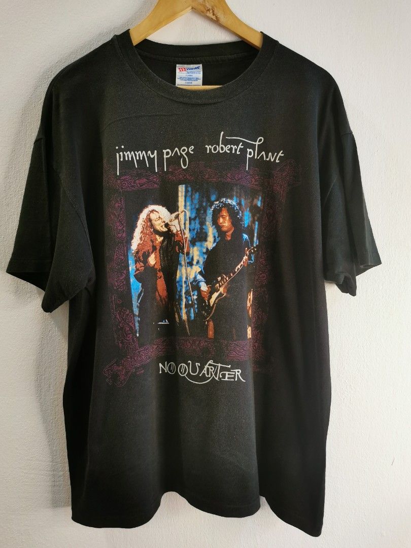 90s Jimmy Page & Robert Plant tシャツ L - ファッション