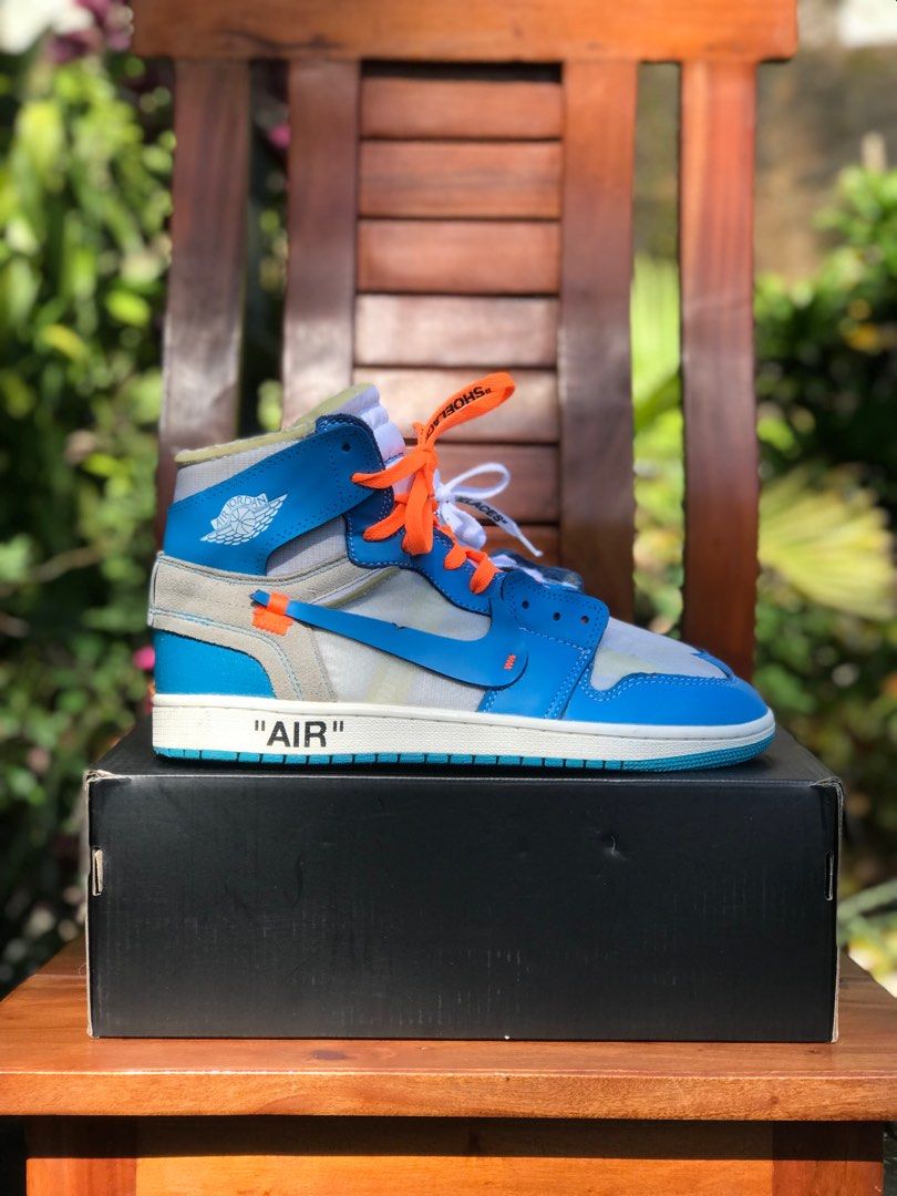 Jordan 1 off white orange hotsell
