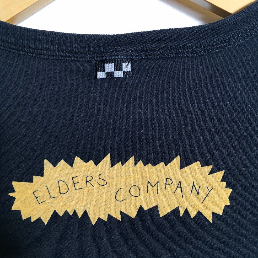 Kaos Elders Company Tee, Fesyen Pria, Pakaian , Atasan di Carousell
