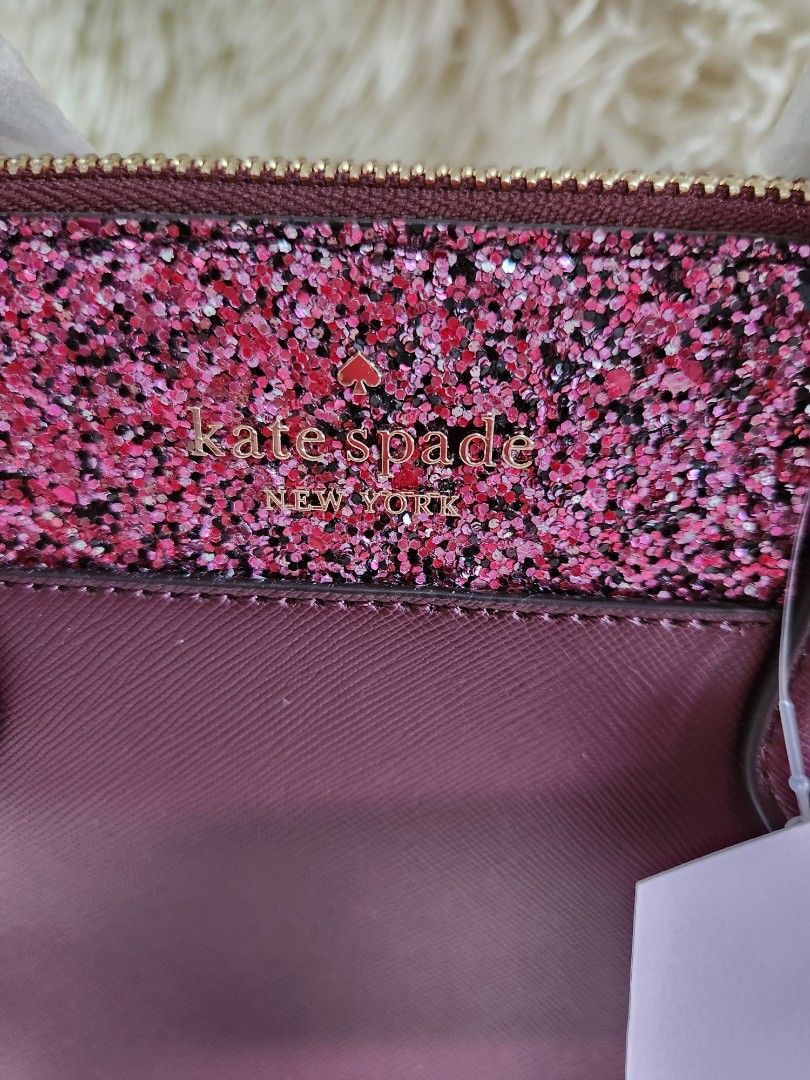 Kate Spade Rose Gold Glitter Purse - Brand new! | Purse brands, Glitter  purse, Kate spade rose gold