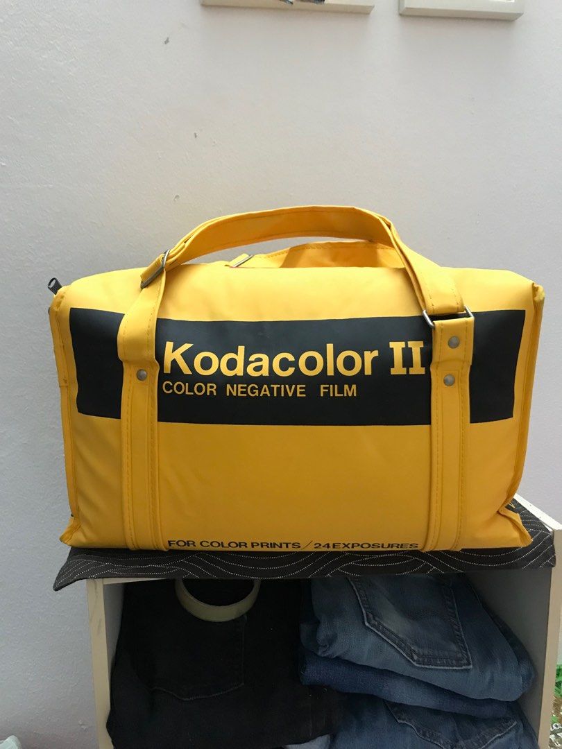 Kodak Yellow PVC Cooler Bag - Vintage Advertising (Shoppers Drug Mart) NEW