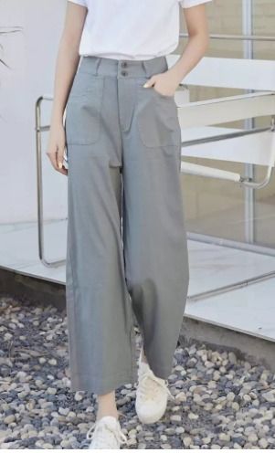 Casual high waisted trousers new arrivals