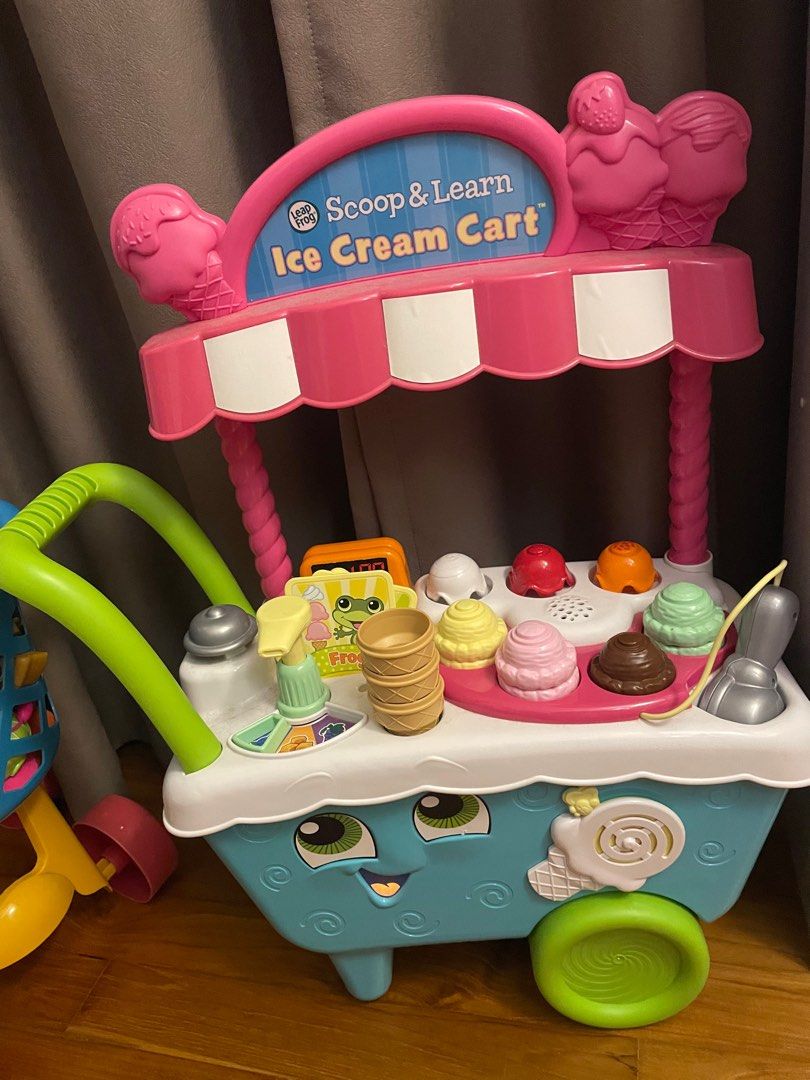 Leap frog ice cream cart, Hobbies & Toys, Toys & Games on Carousell