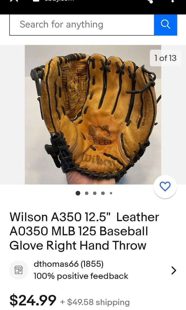 Wilson 2025 a350 12.5
