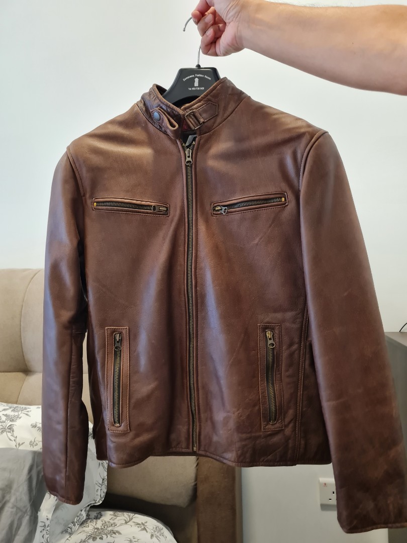 Coach bleecker clearance leather jacket