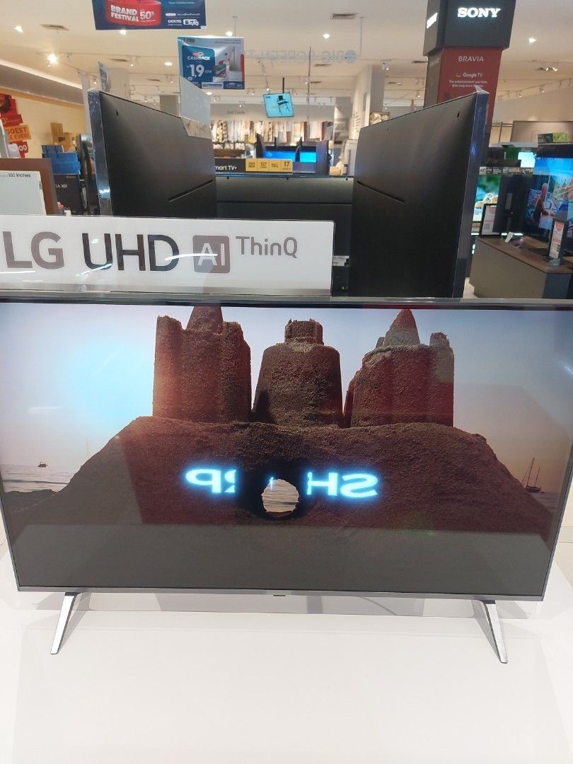 Led tv lG 43 smart tv, Elektronik, TV & Perlengkapan Hiburan di Carousell