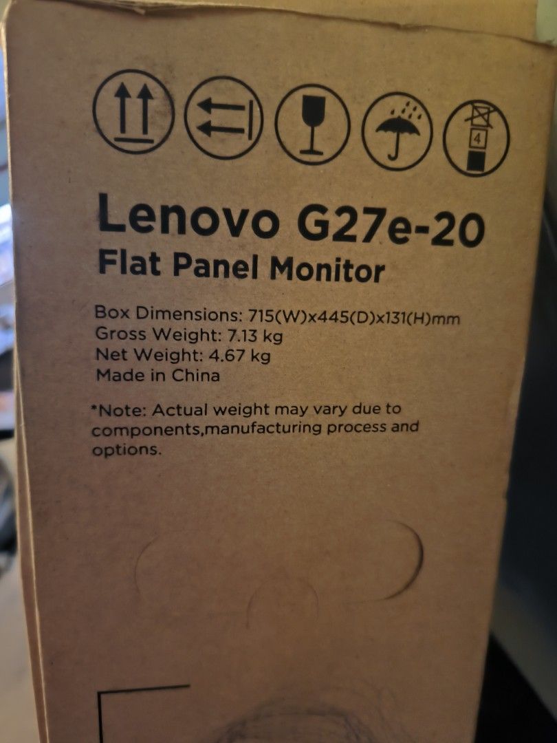 Lenovo G27e-20 Gaming Monitor
