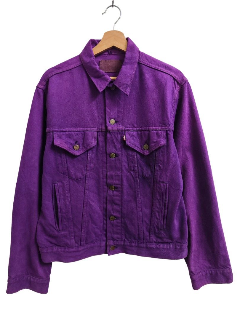 Levis purple hotsell denim jacket