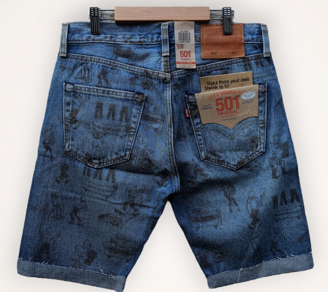 Levi's Men 501 short pants limited edition, Men's Fashion, Bottoms