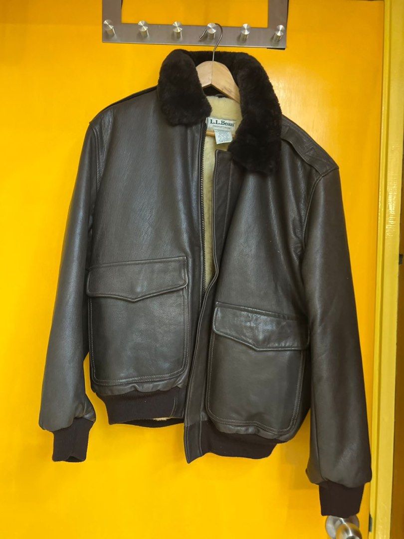 LL bean jacket wool pile lined men Men s Fashion Coats Jackets