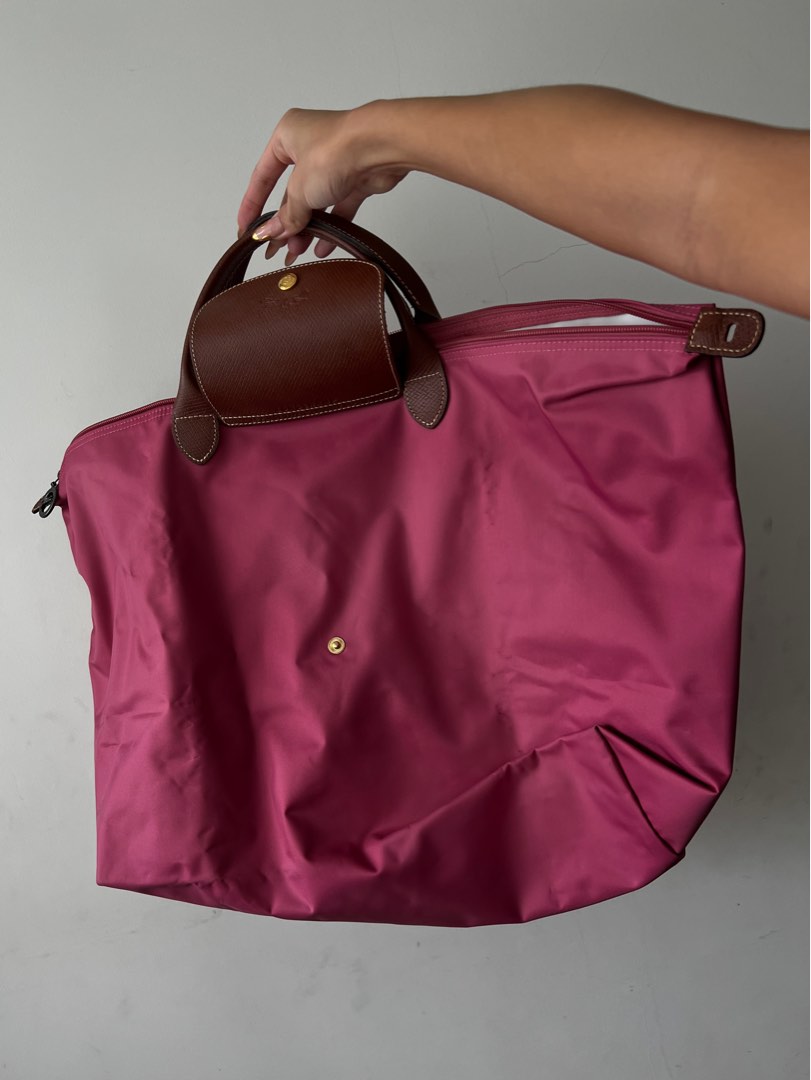 Longchamp le Pliage Cuir Backpack, Women's Fashion, Bags & Wallets, Purses  & Pouches on Carousell