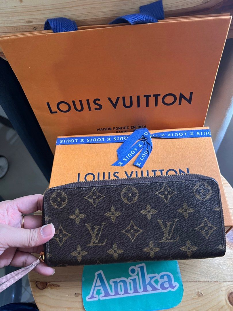 Louis Vuitton Clemence Zip Wallet (Category: Luxury Bags & Wallets) located in Mandaluyong City. Submitted by marz.shopping (Listing ID 1257504638, Image 2). Description: Rank A Bought @ greenbelt Purchased date: october 2022 Microchipped Leather is detectable once you scan the bag from your phone & thats what we called MICROCHIPPED Dont message if in doubt.