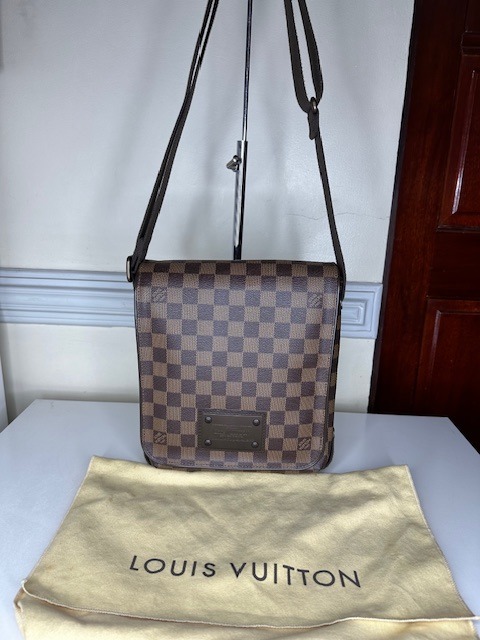 Louis Vuitton Damier Ebene Brooklyn PM Cloth ref.703798 - Joli Closet