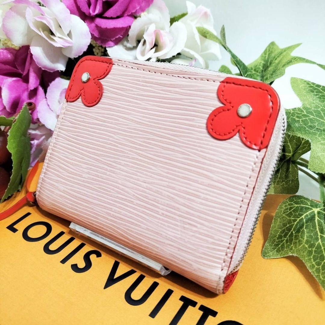 Louis Vuitton Pink Zippy Coin Purse Epi Rose Ballerine Wallet