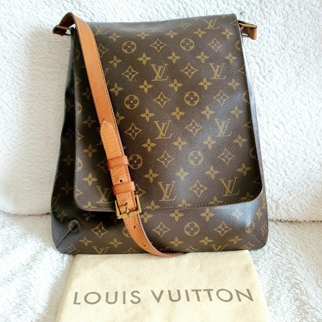 Louis Vuitton Musette Salsa Gm As0021 Handbag Extra Large! Brown Monogram  Cross Body Bag. Get the trendiest Cross Body Bag of…
