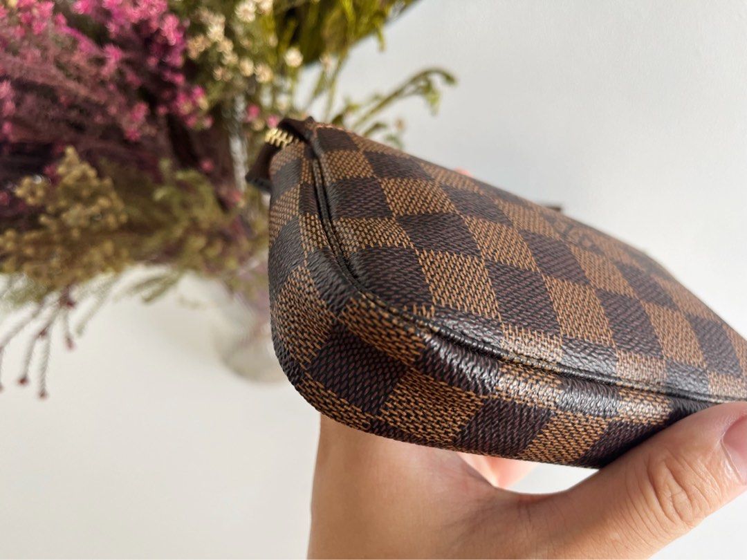 Louis Vuitton Mini Pochette Accessoires in Damier Ebene Unboxing 