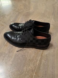 Louis Vuitton shoes Epi Brown Leather " Major Loafers Men Size LV 9 US  10***