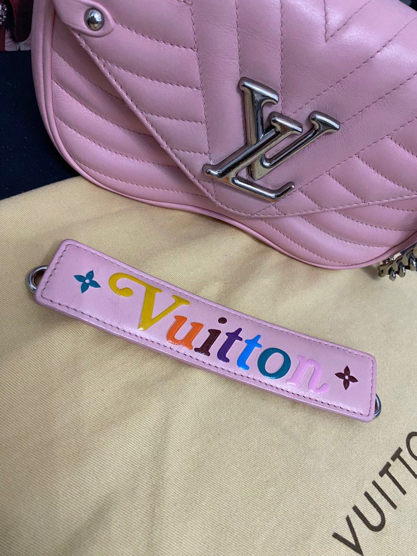 Louis Vuitton Pink Wave MM size, Luxury, Bags & Wallets on Carousell