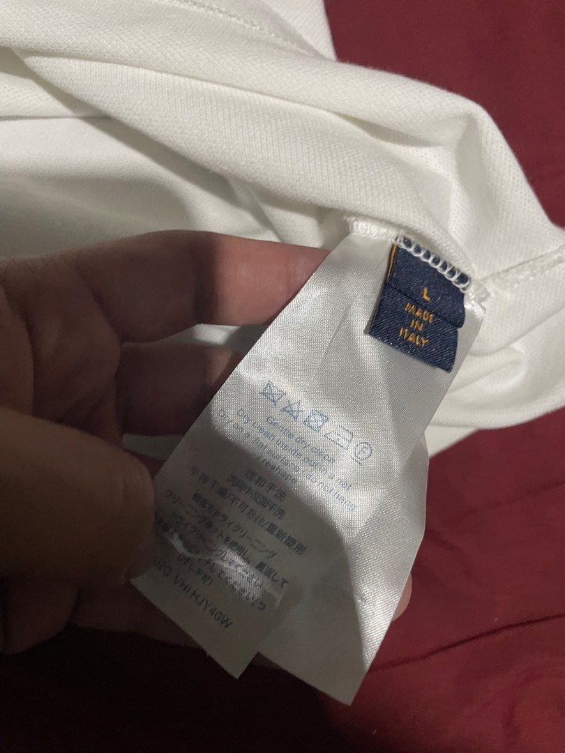 Louis Vuitton White Half Damier Pocket T-Shirt – Savonches