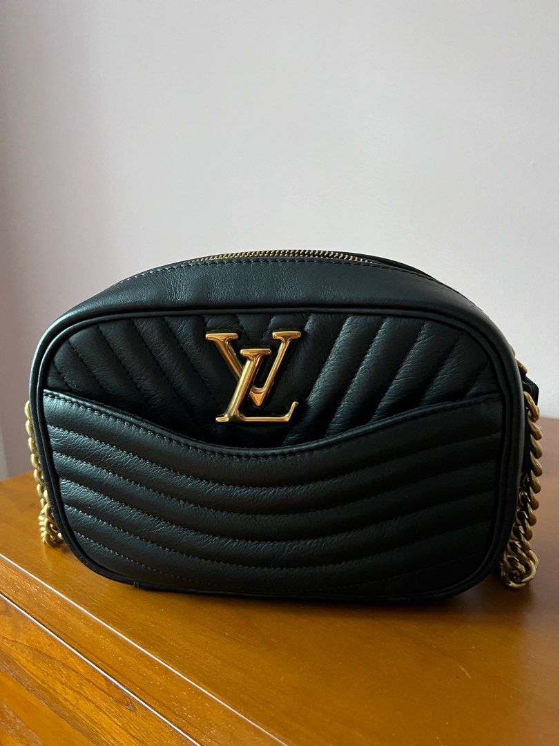Louis Vuitton New Wave Long Leather Wallet, Luxury, Bags & Wallets on  Carousell