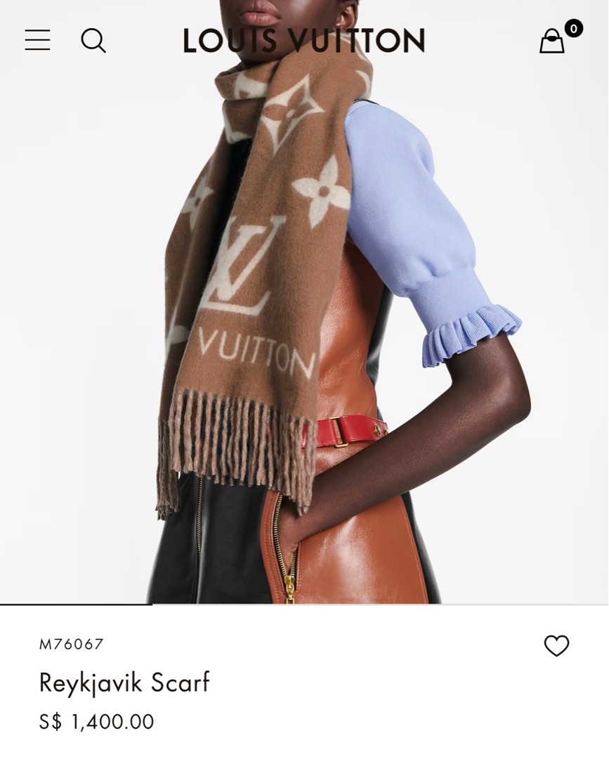 vuitton reykjavik scarf price