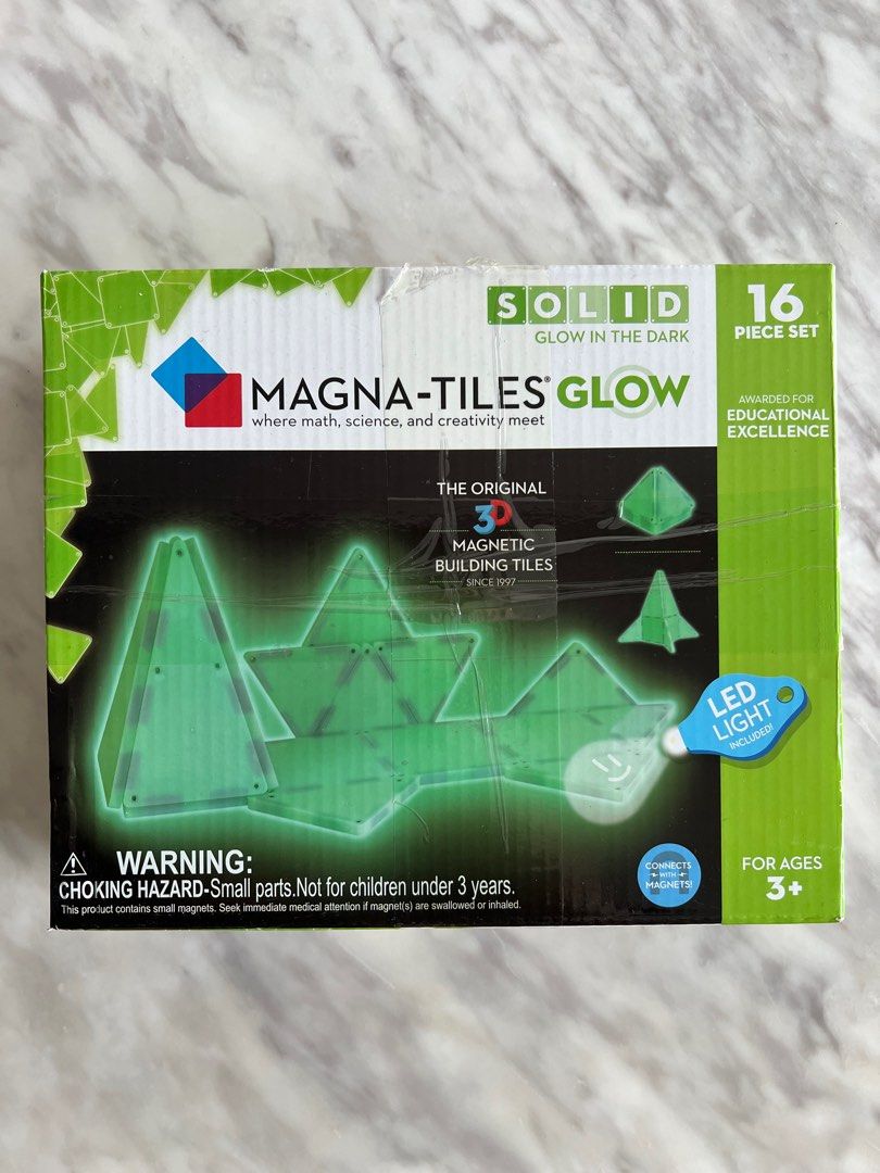 Magna tiles online glow 24 piece
