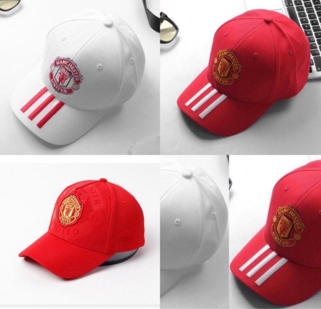 adidas Manchester United Baseball Cap - Red