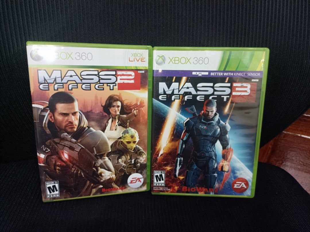 Mass Effect 2&3 - Xbox 360 - Used (Category: Xbox) located in Quezon City. Submitted by toybaulph (Listing ID 1257501553, Image 1). Description: For Sale!!! Mass Effect 2 and 3 for the Microsoft Xbox 360 Game discs are in great condition Tested and Working Price: 650 --> 550 nalang Meetups@Burger King Timog Ave, Vertis North Delivery fee c/o buyer.