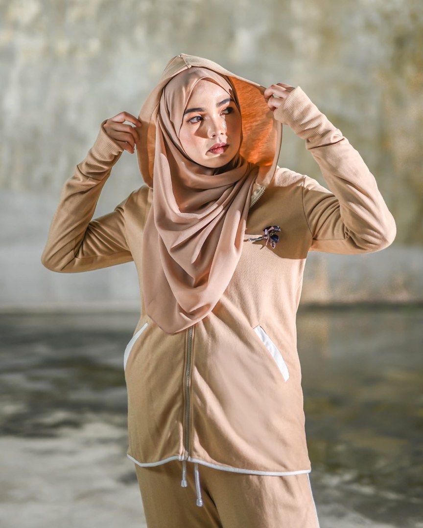 Hijab hoodie jacket discount