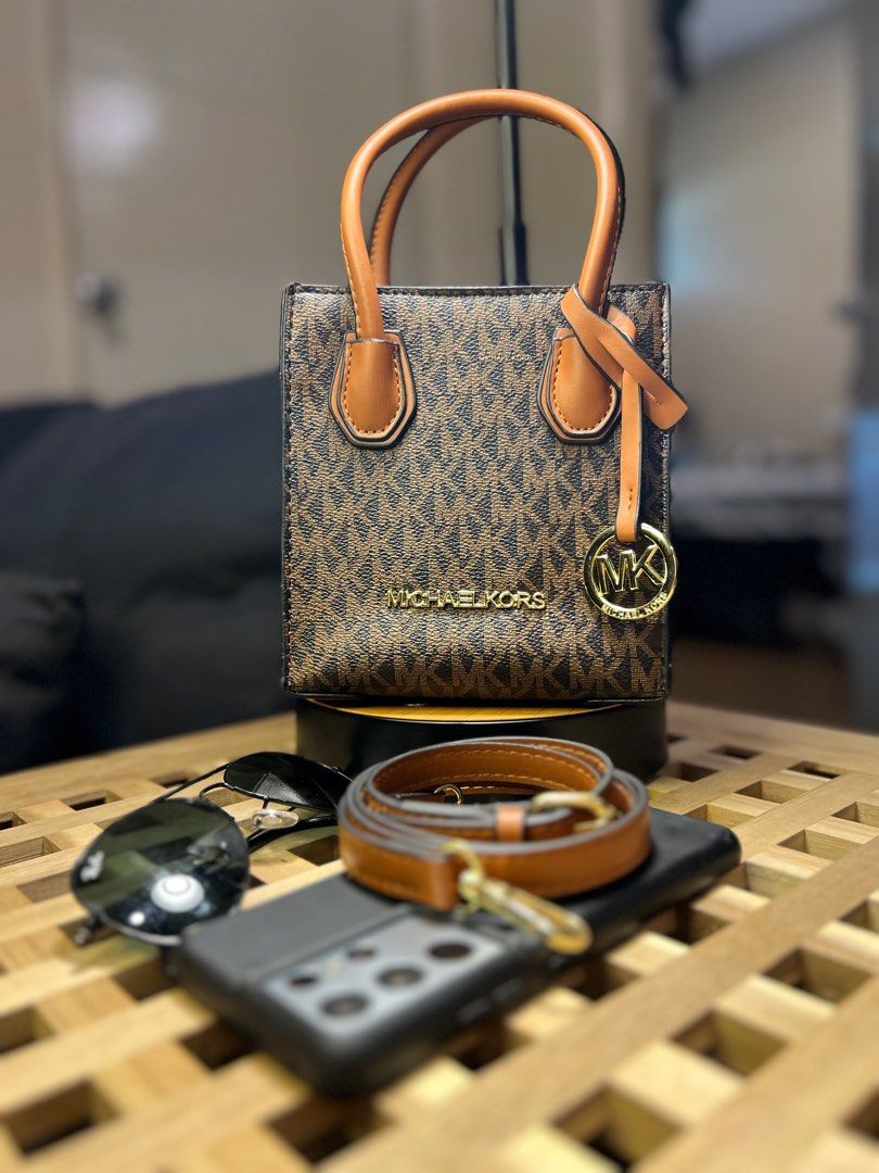 Michael kors round handbag on sale