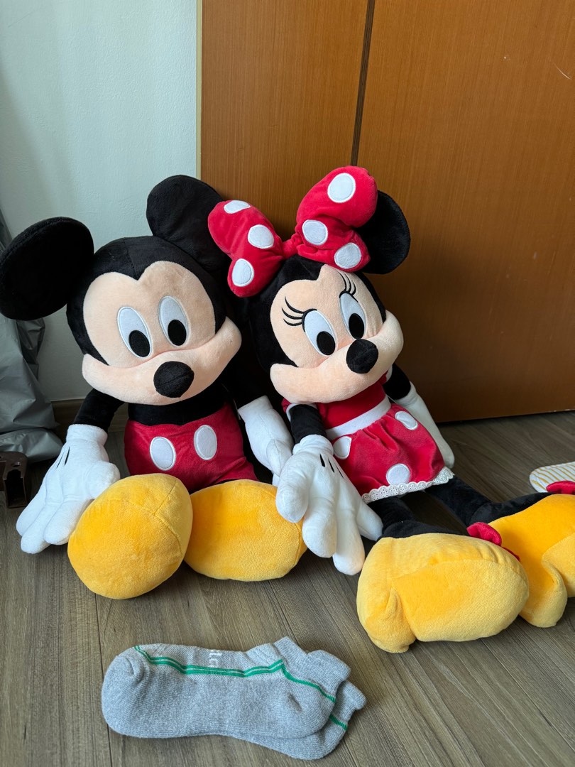 Mickey and minnie soft toys outlet