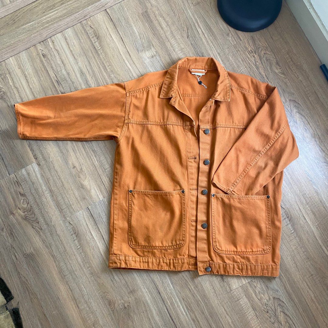 Monki deals orange jacket