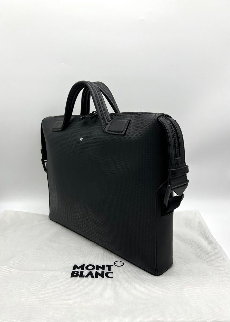 Montblanc Leather Extreme 2.0 Ultra Slim Document Case Black
